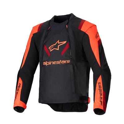 Giacca Moto Estiva Alpinestars T-Stunt Air Nero Ro