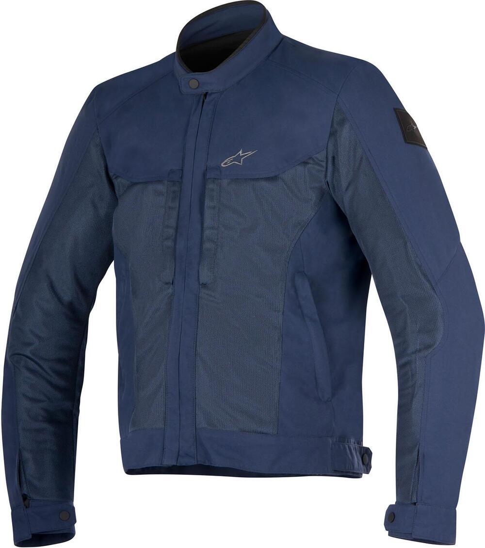 Giacca moto estiva Alpinestars LUC AIR mood indigo