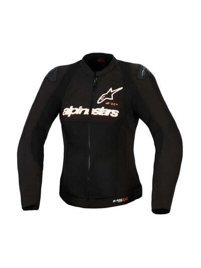Giacca Moto Donna Estiva Alpinestars SMX Air Nero