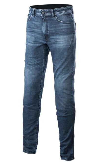 Jeans moto Alpinestars ARGON SLIM FIT Mid Blu