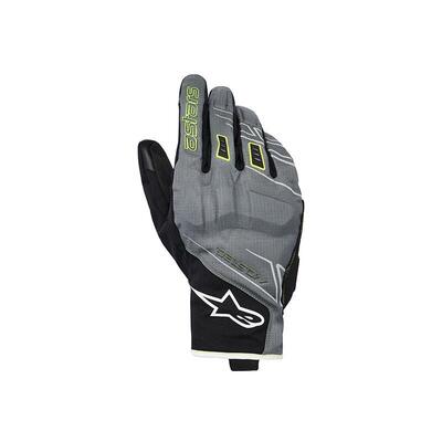 Guanti Moto Alpinestars Moblast WP Grigio Giallo