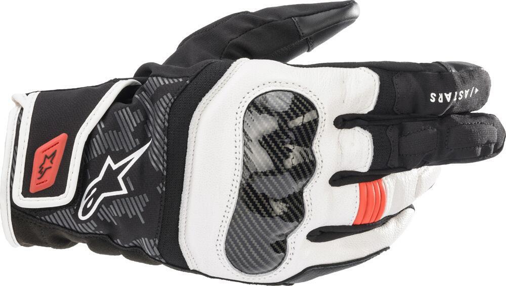 Guanti moto Alpinestars SMX Z DRYSTAR Nero Bianco