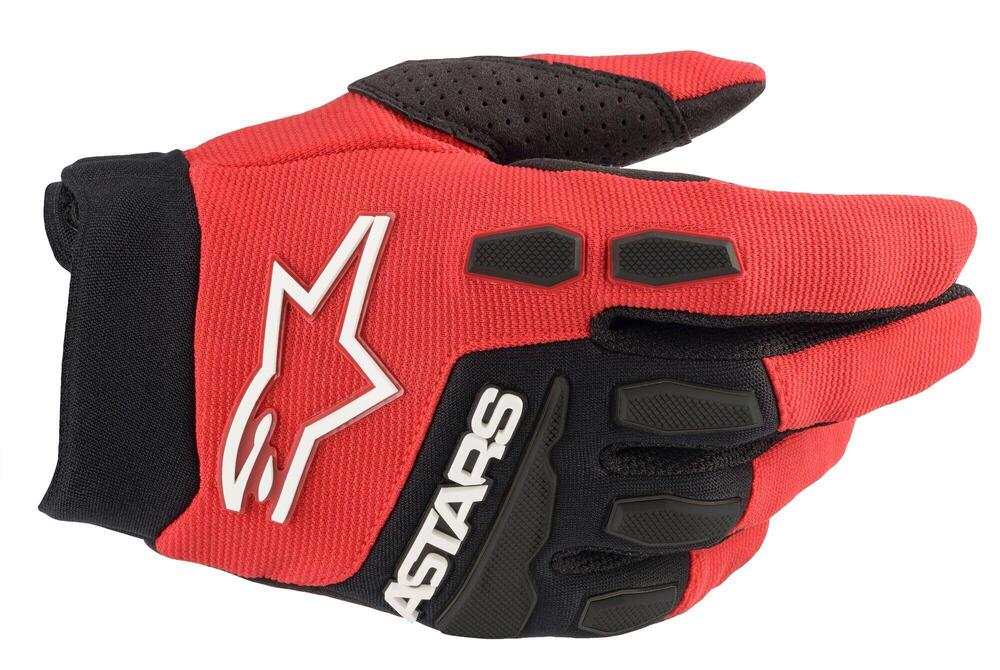 Guanti cross bambino Alpinestars FULL BORE Rosso A