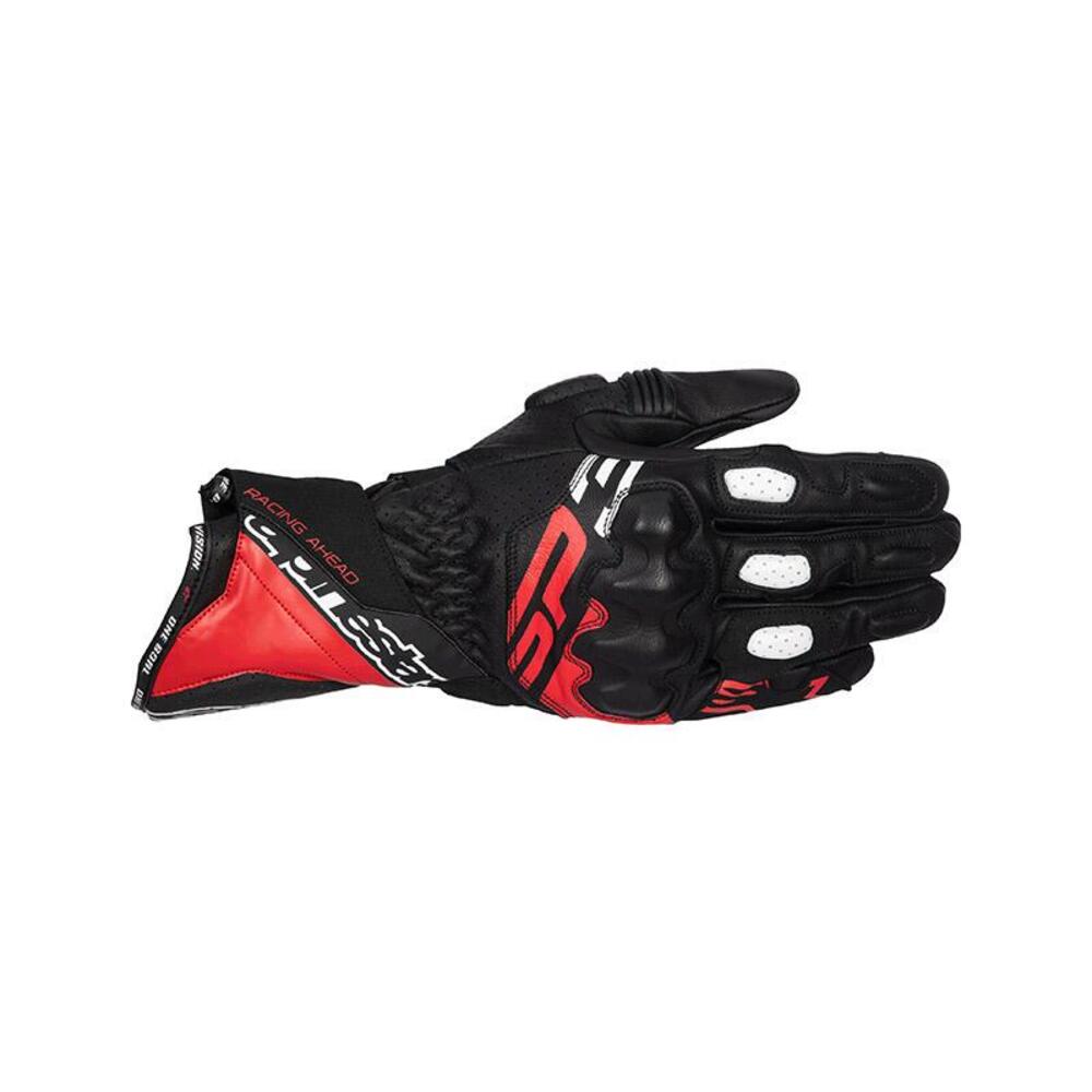 Guanti moto racing Alpinestars SP-3 Rosso Bianco