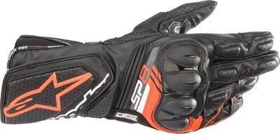 Guanti moto pelle Alpinestars SP-8 V3 Nero Rosso F