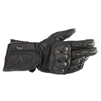 Guanti moto pelle Alpinestars SP-8 HDRY Nero Nero