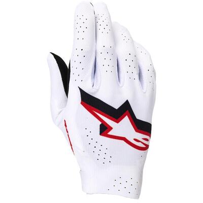 Guanti Cross Alpinestars Supertech MX Bianco Nero