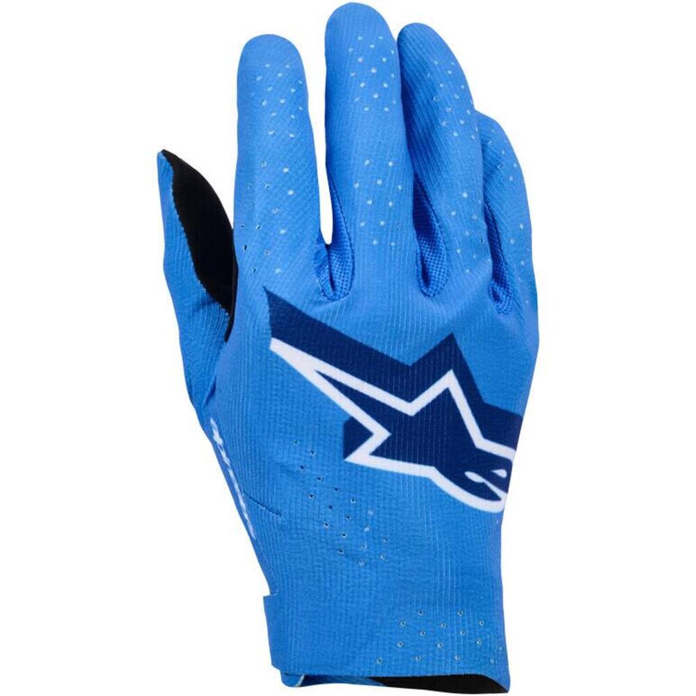 Guanti Cross Alpinestars Supertech MX Azzurro Blu