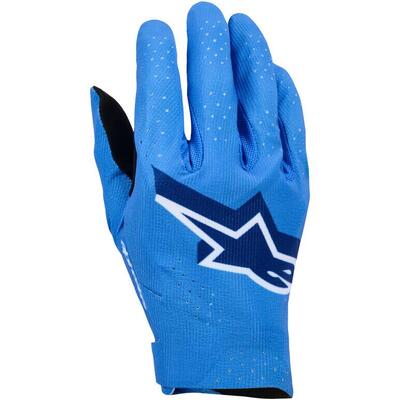 Guanti Cross Alpinestars Supertech MX Azzurro Blu