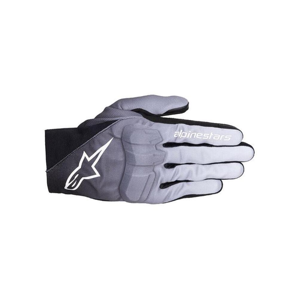 Guanti moto Alpinestars Reef V2 Grigio Nero Bianco