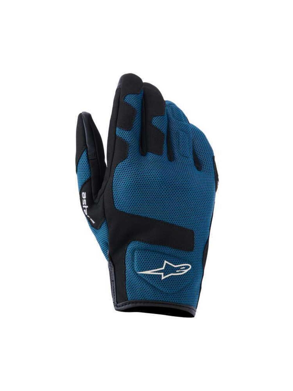 Guanti Moto Estivi Alpinestars Ignite Indigo Blu N