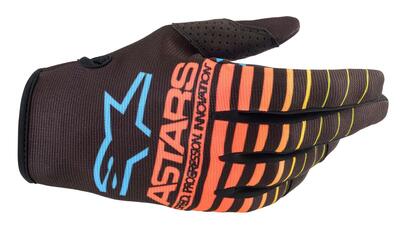 Guanti cross Alpinestars RADAR NV Nero Giallo Fluo