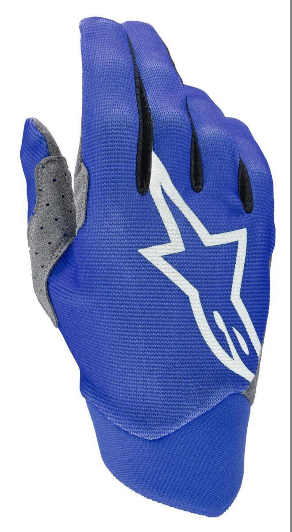 Guanti cross Alpinestars DUNE Blu