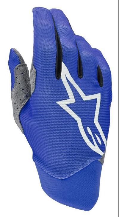 Guanti cross Alpinestars DUNE Blu