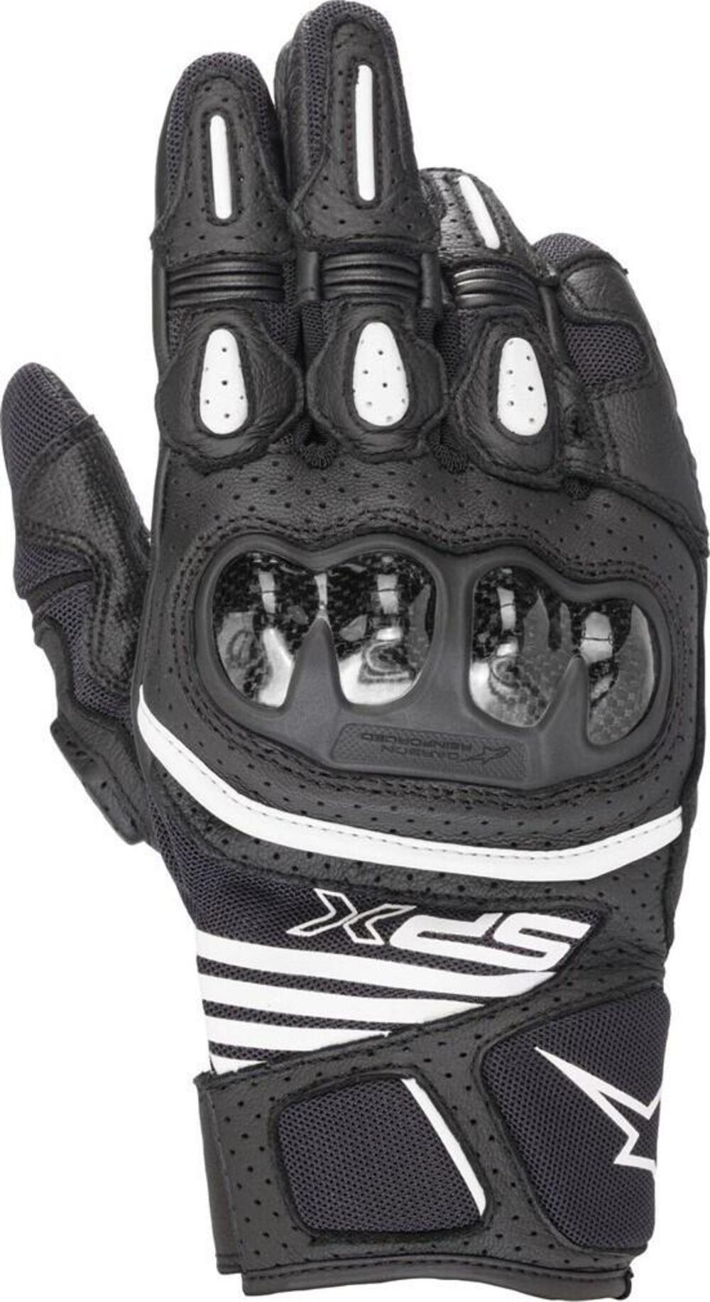 Guanti moto pelle racing estivi Alpinestars SP X A