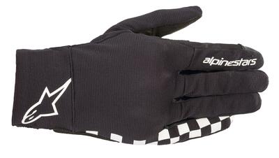 Guanti moto estivi Alpinestars REEF Nero Bianco
