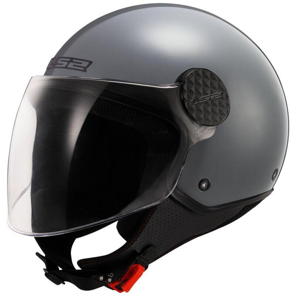 casco jet LS2 Sphere Lux 2 nardo grigio