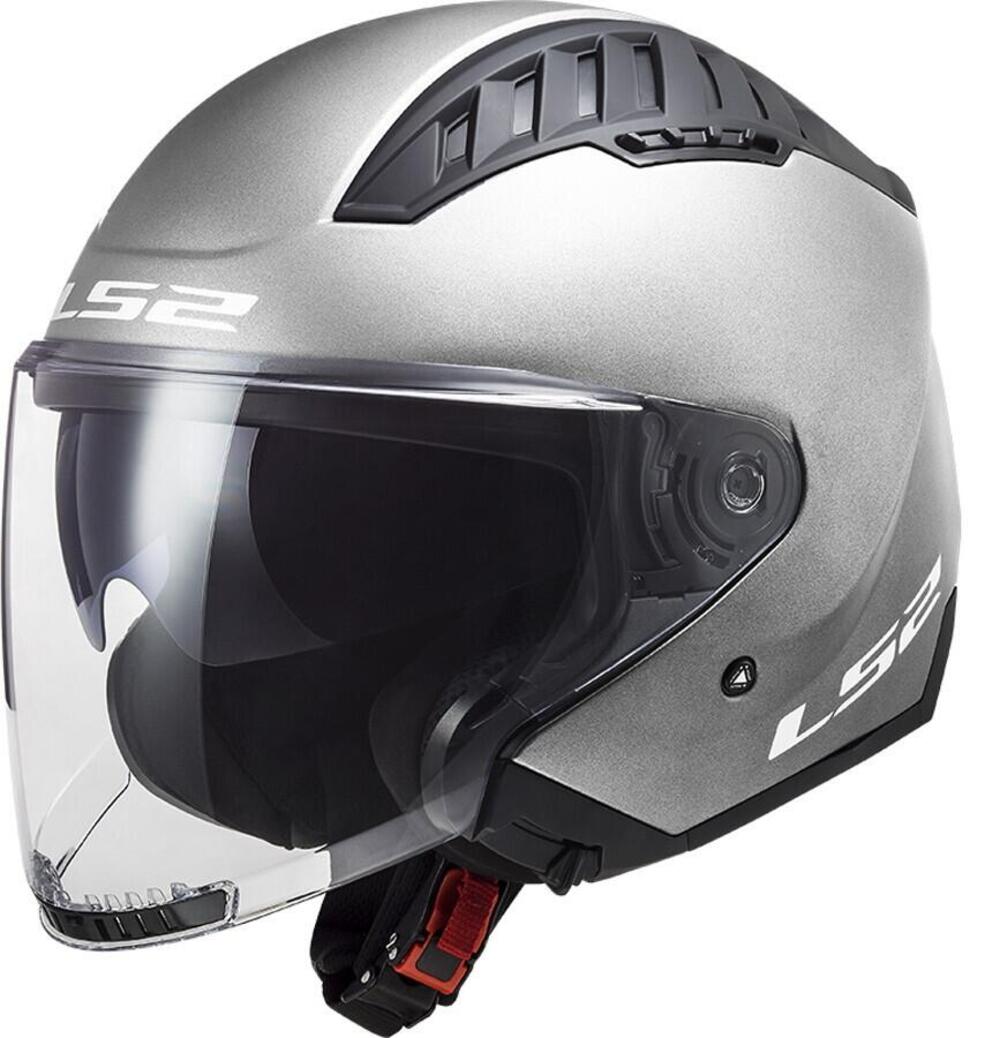 Casco jet LS2 OF600 COPTER II Argento 22.06