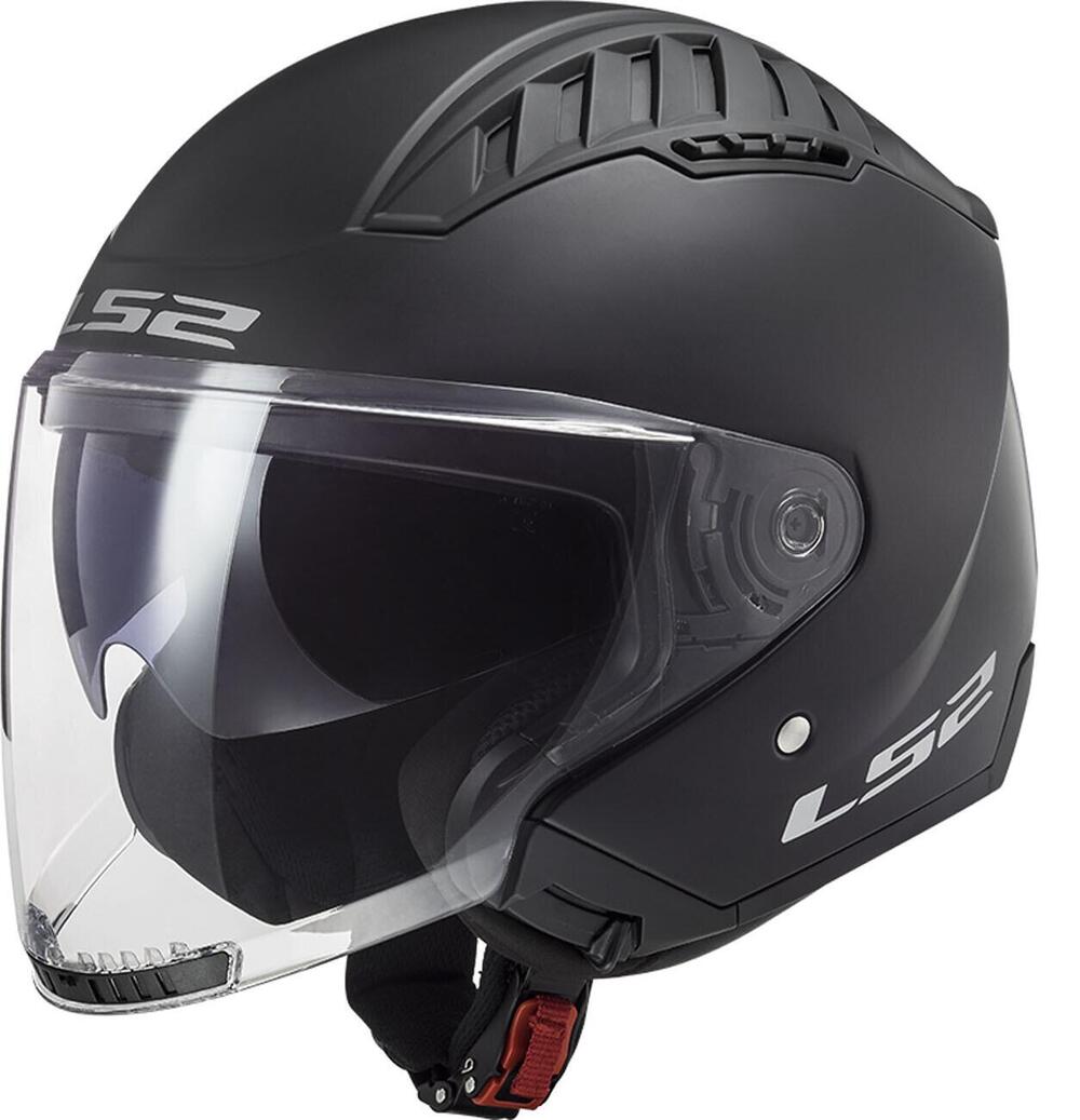 Casco jet LS2 OF600 COPTER II Nero opaco 22.06