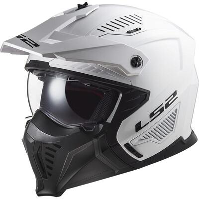 Casco modulare LS2 OF606 DRIFTER SOLID Bianco ECE