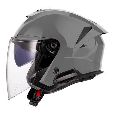 casco jet LS2 Verso 2 Solid nardo grigio