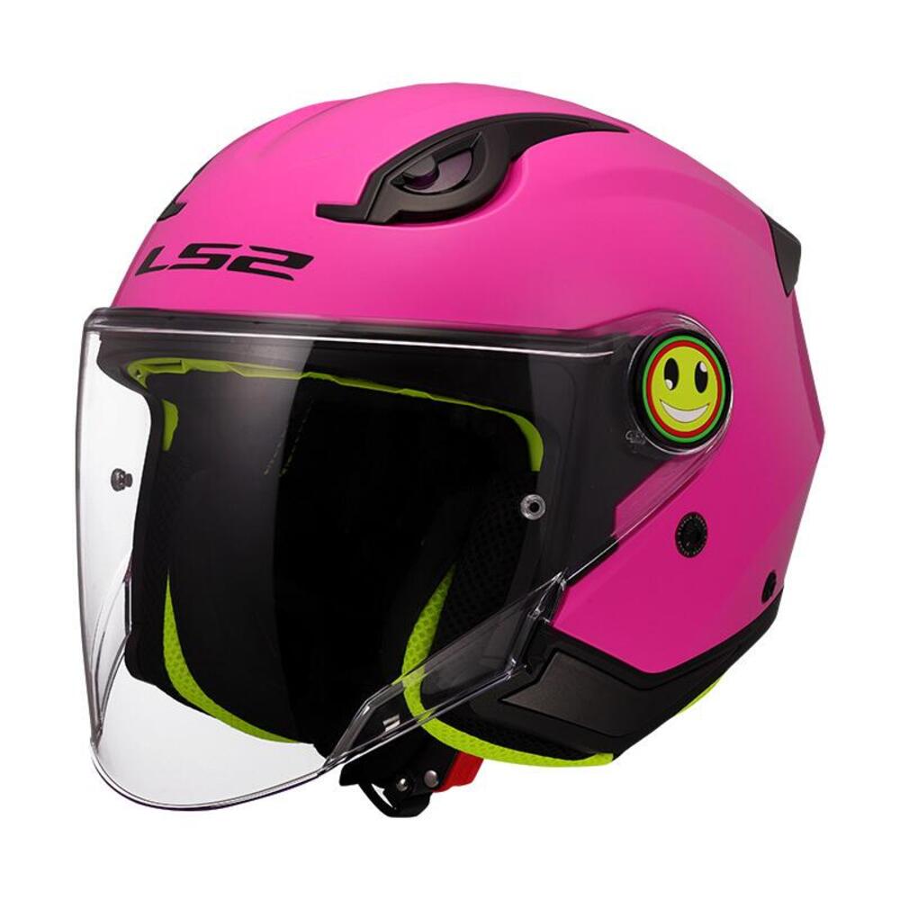 Casco Jet Bambino LS2 Funny 2 Rosa
