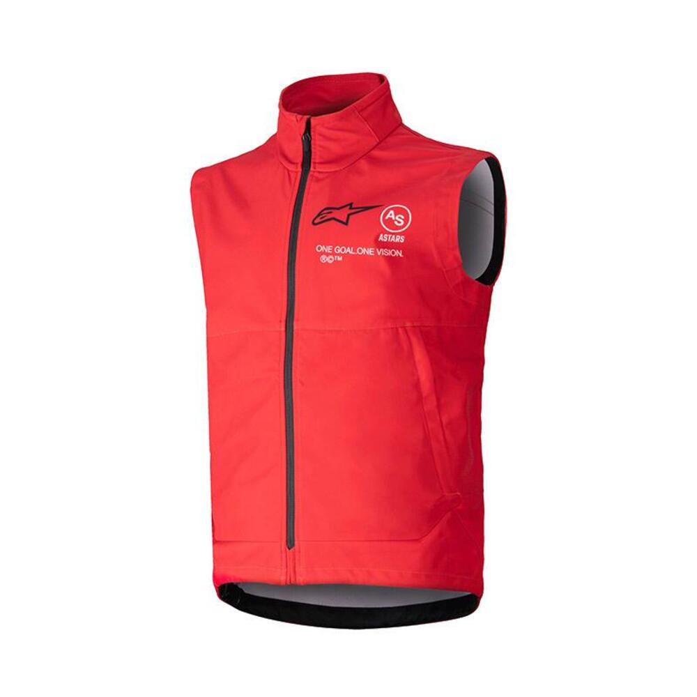 Gilet Cross Alpinestars Techstar Rosso