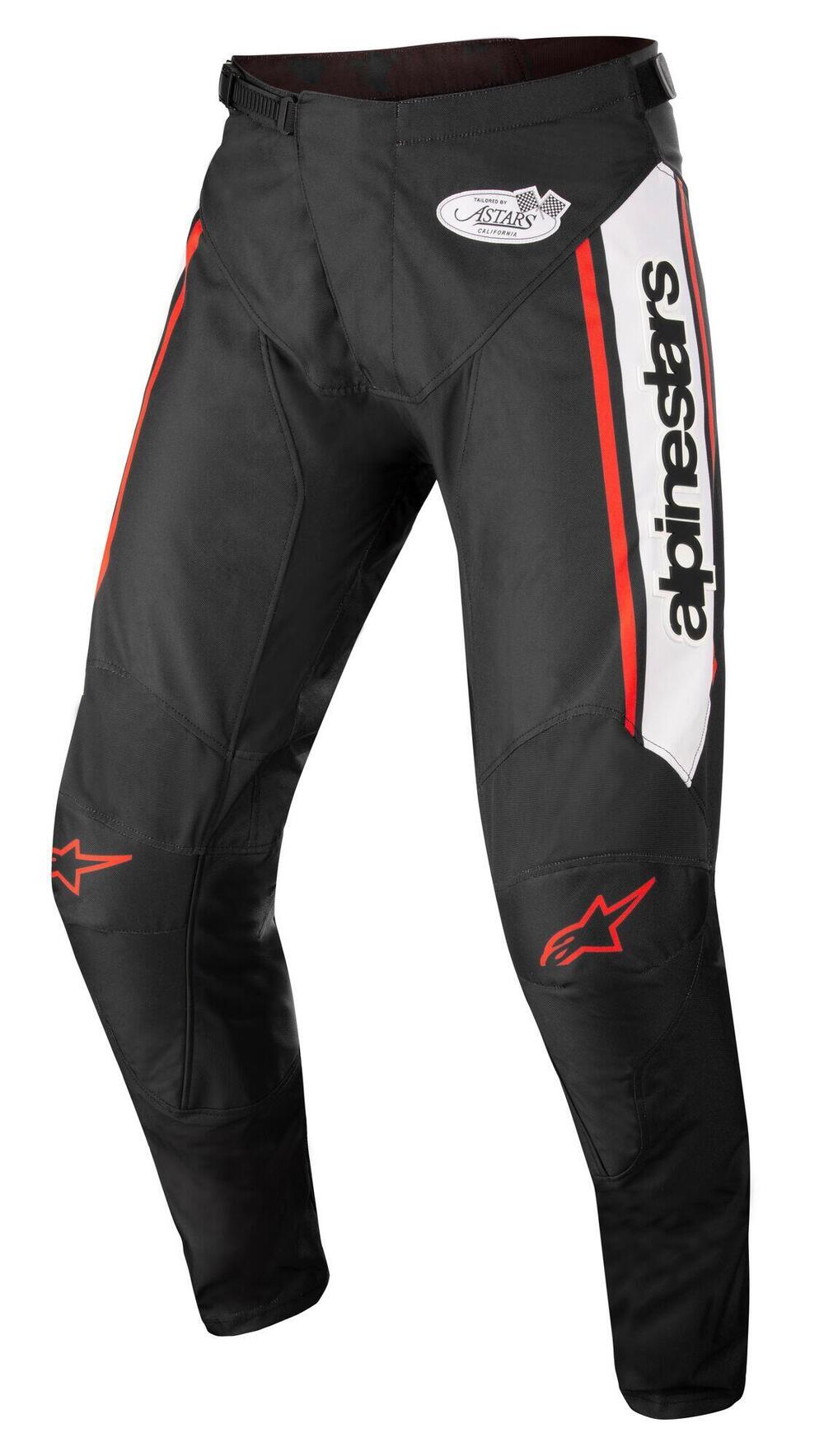Pantaloni cross Alpinestars RACER FLAGSHIP Nero Bi
