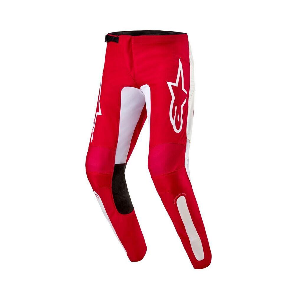Pantaloni cross Alpinestars FLUID LURV PANTS Rosso