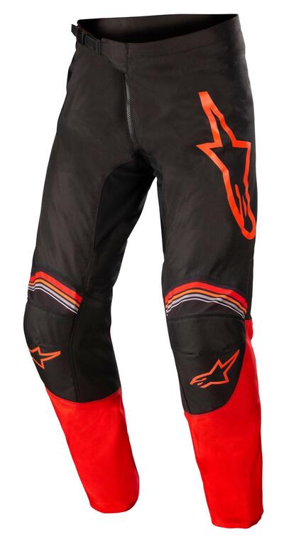 Pantaloni cross Alpinestars FLUID SPEED Nero Rosso