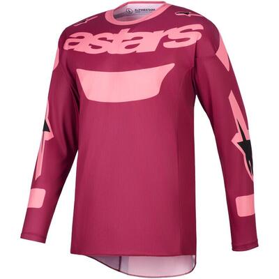 Maglia Cross Alpinestars Racer Riway Corallo Rosso