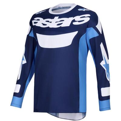 Maglia Cross Alpinestars Racer Riway Azzurro Blu B