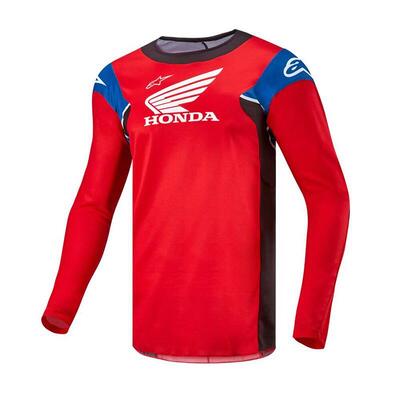 Maglia Cross Alpinestars Racer Rosso