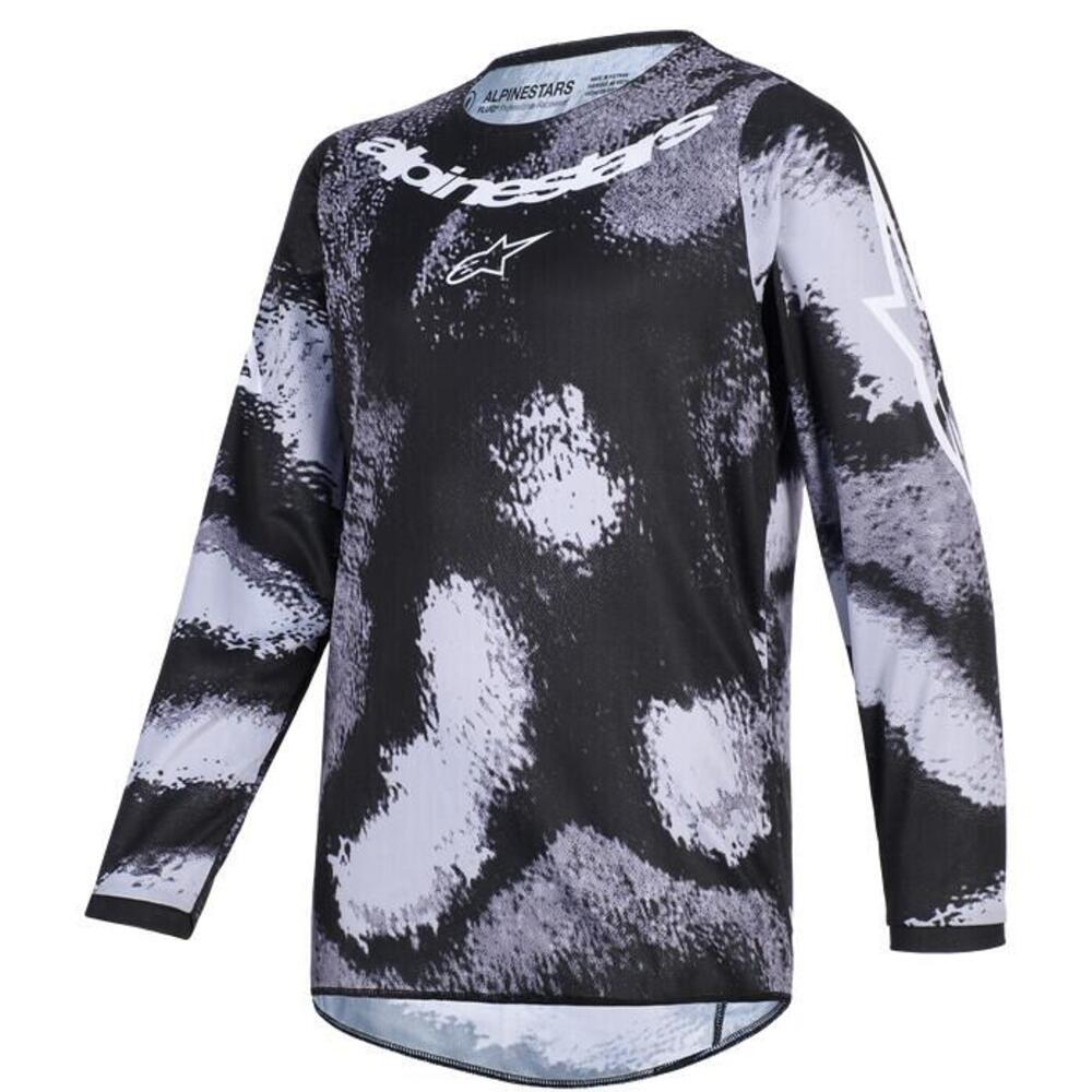 Maglia Cross Bambino Alpinestars Fluid Lahnd Iron