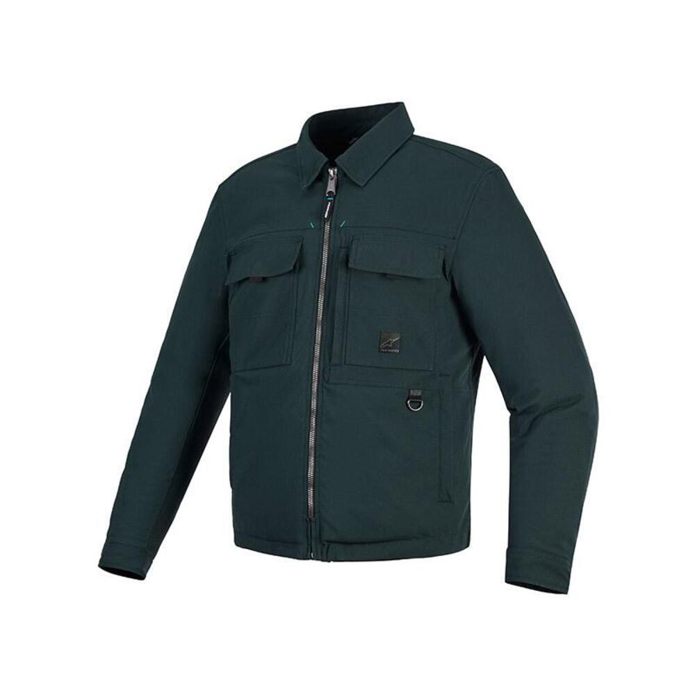 Sovracamicia Moto Alpinestars Bryon WR Verde Smera