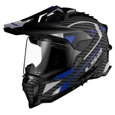 Casco integrale LS2 MX701 Explorer Carbon Adventur