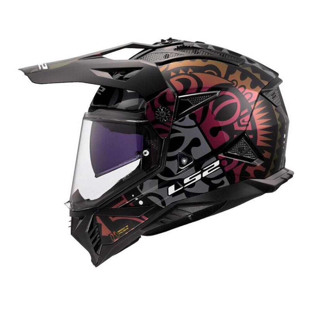 Casco Integrale Adventure LS2 MX702 Pioneer II Ran