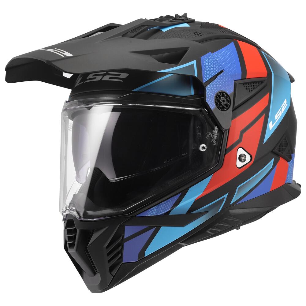 Casco Integrale Adventure LS2 MX702 Pioneer II Blo