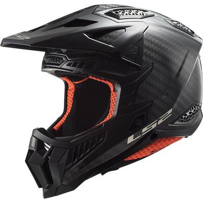 Casco Cross LS2 MX703 C X-FORCE in Carbonio Nero C
