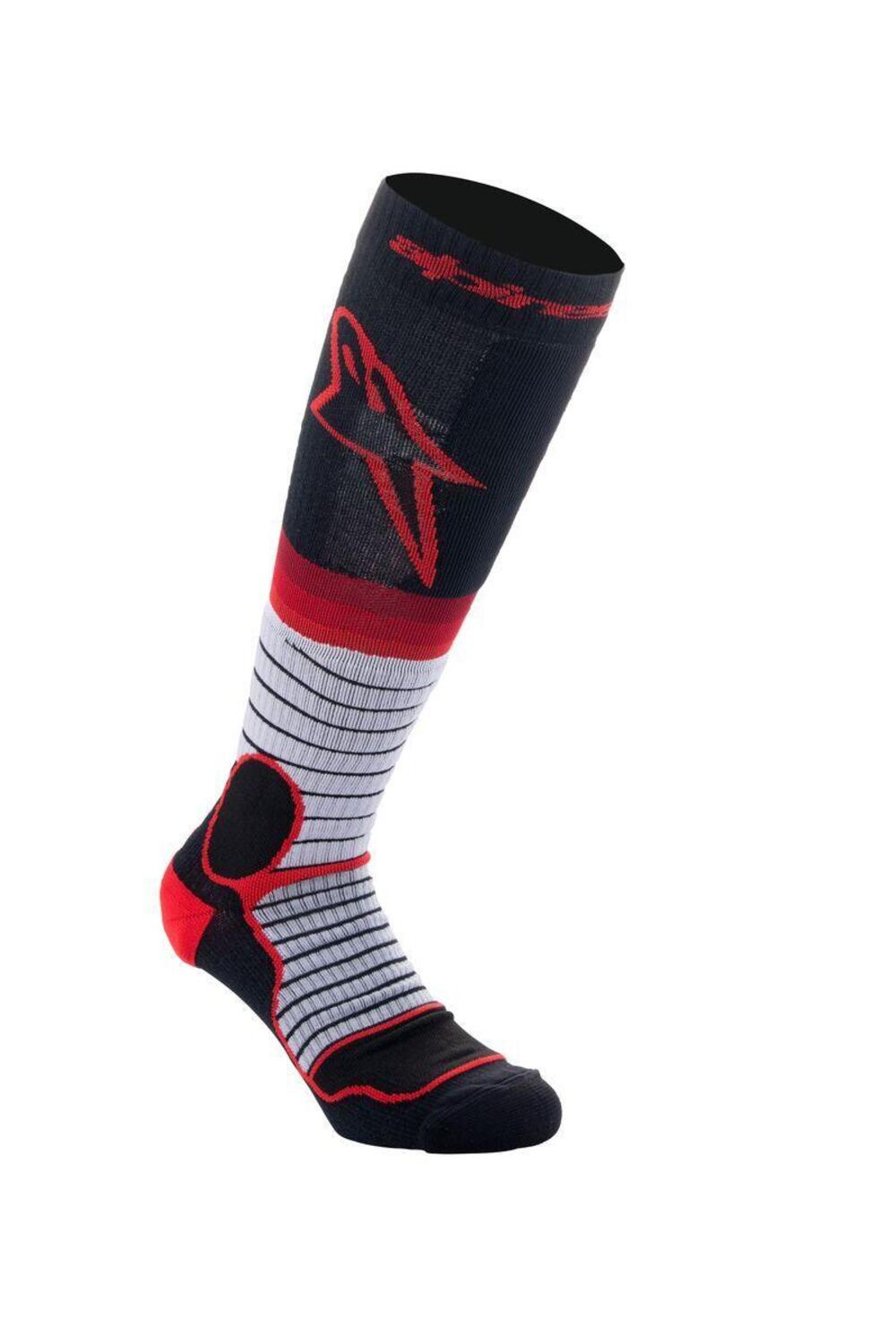 Calze tecniche Alpinestars MX PRO SOCKS Nero Grigi