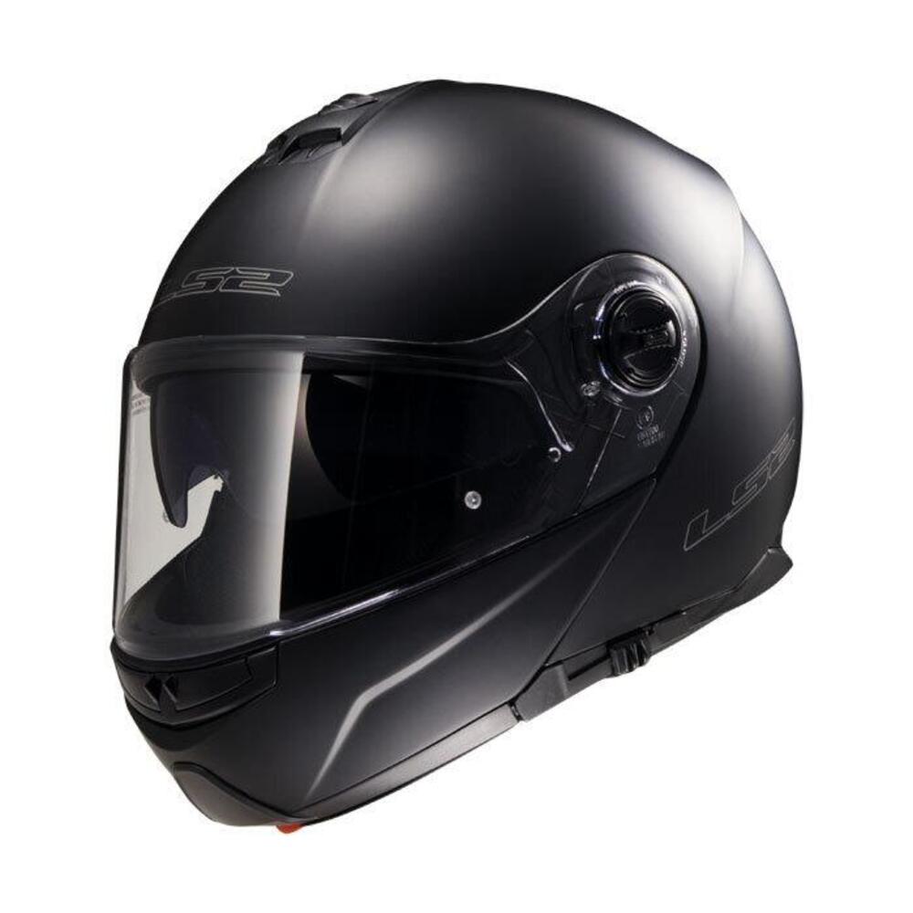 Casco modulare LS2 FF325 Strobe Nero opaco