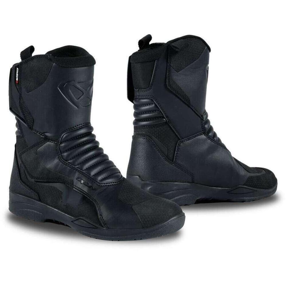 Stivali moto touring Ixon Midgard WP Nero