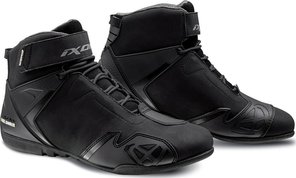 Scarpe moto Ixon GAMBLER WP CE Nero