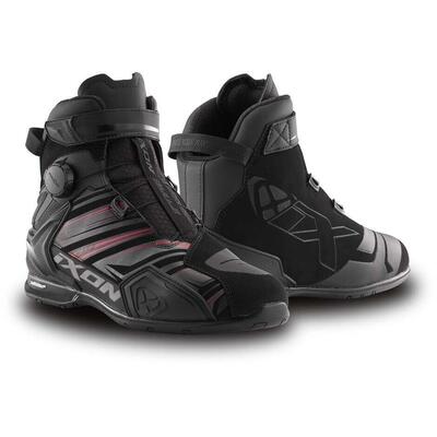 Scarpe Moto Ixon Bull 2 WP Ultra Nero Antracite Ro
