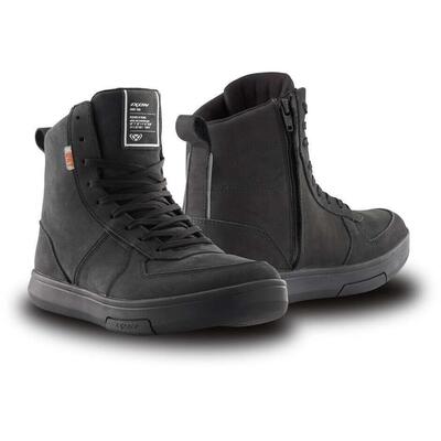Scarpe Moto Ixon Ghost WP Nero
