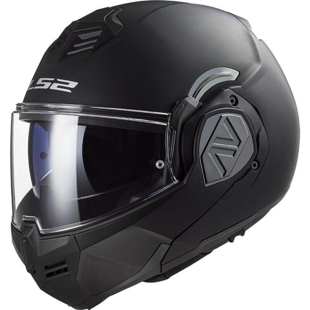 Casco modulare LS2 FF906 ADVANT SOLID Nero opaco