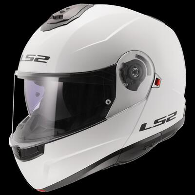 Casco modulare LS2 FF908 Strobe II Bianco Ece 2206