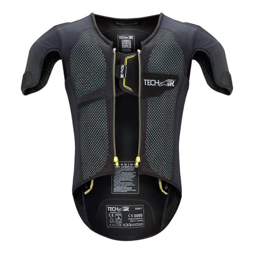Gilet Tech Air Alpinestars Race AirBag System Nero