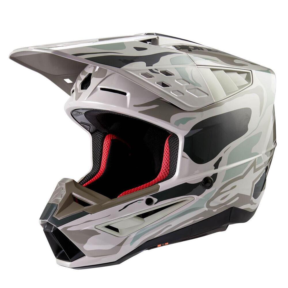 Casco cross Alpinestars S-M5 MINERAL HELMET ECE 22