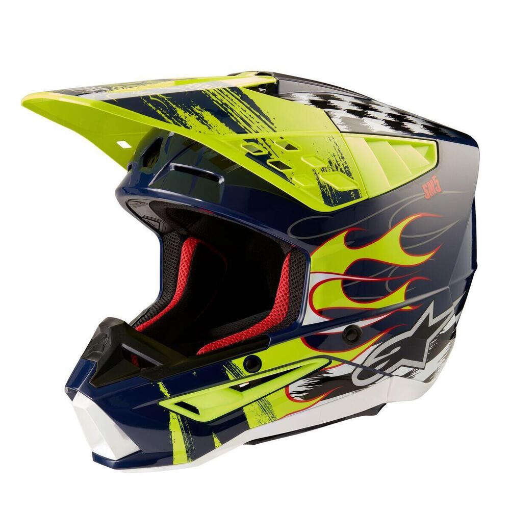 Casco cross Alpinestars S-M5 RASH HELMET ECE 22.06